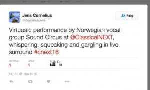 classicalnext tweet